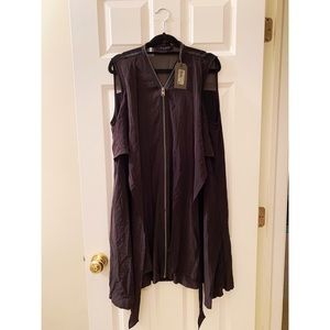 AllSaints Black Jayda Dress Large